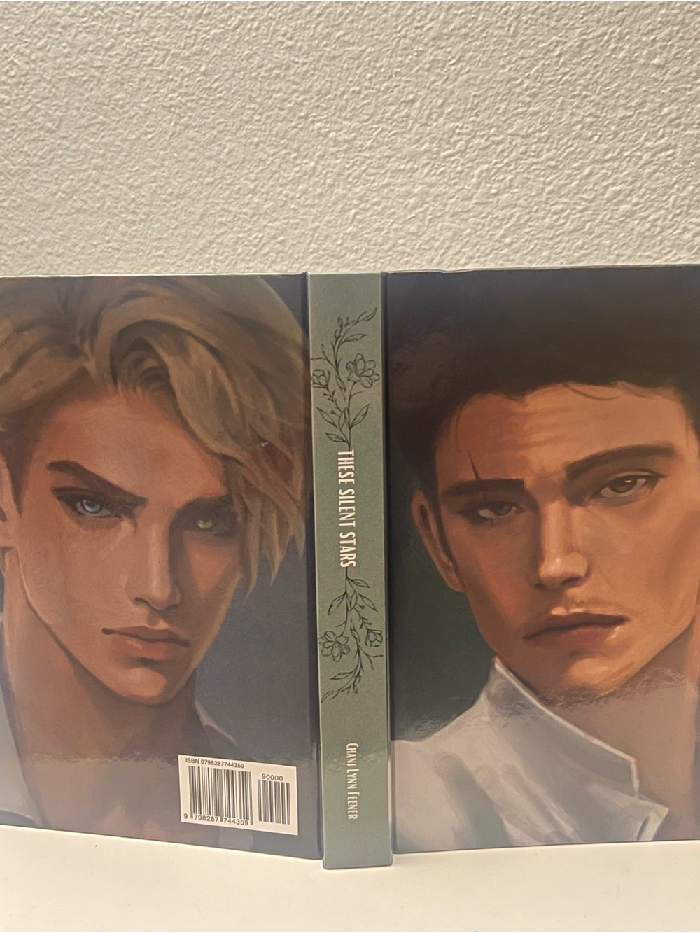 These Silent Stars Hardcover Book - Illustrated Cover (Green Spine)